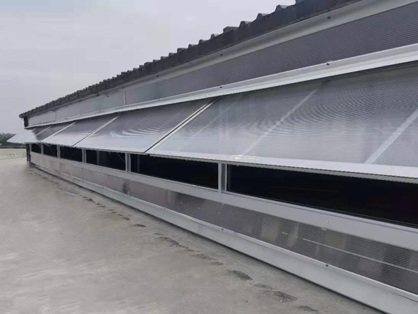 侧开型采光排烟天窗