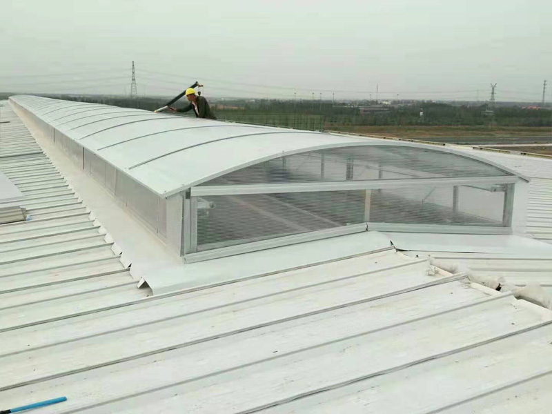 圆拱型采光排烟天窗