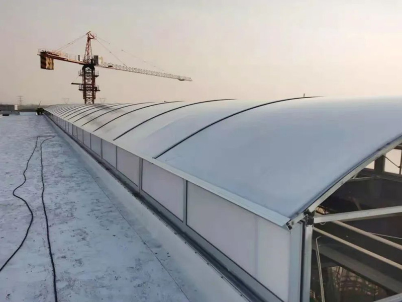 圆拱型采光排烟天窗