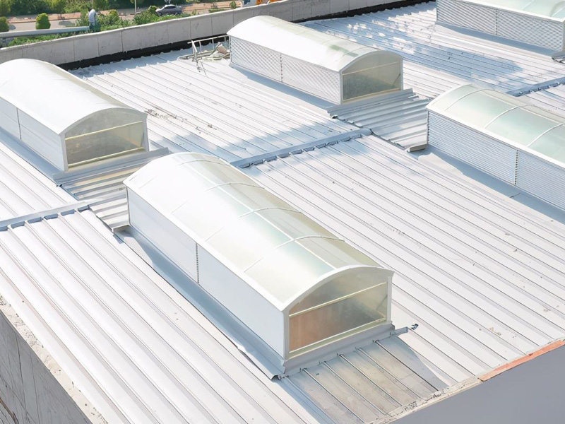 圆拱型采光排烟天窗