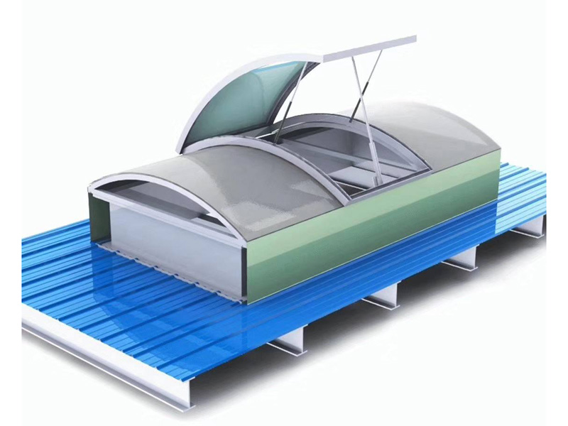 圆拱型采光排烟天窗