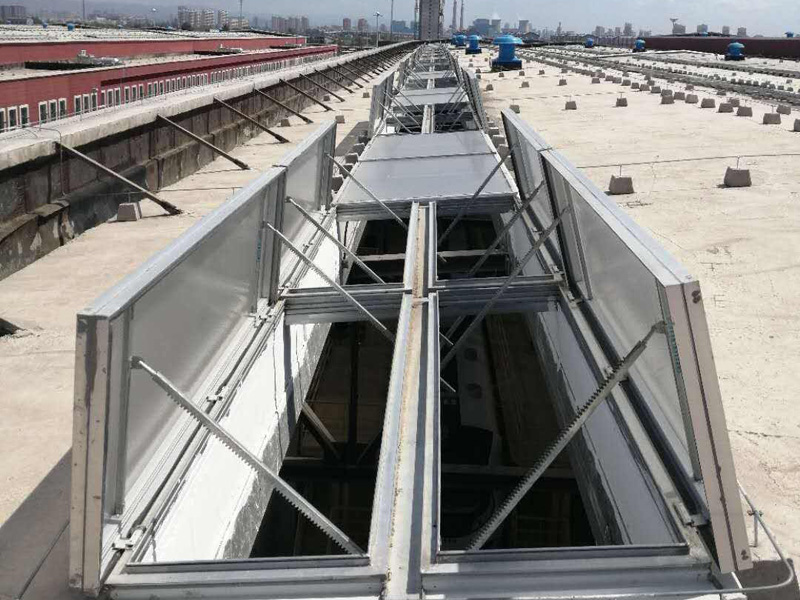 一字型采光排烟天窗