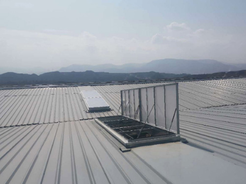 一字型采光排烟天窗